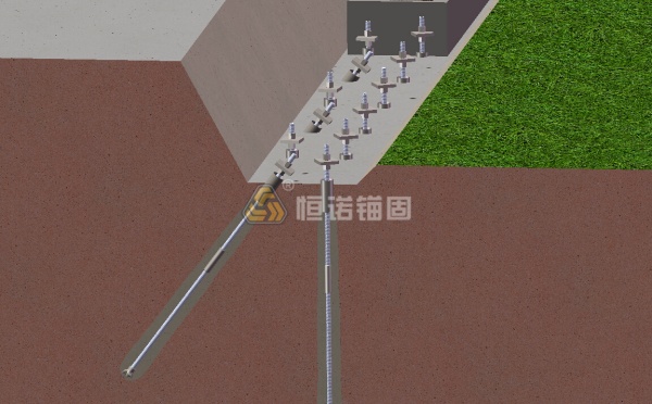 自鉆式錨桿微型樁在邊坡抗滑樁中的應用